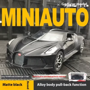 1:32 Bugatti La Voiture Noire Sports Car Alloy Diecast Simulation Metal Model So - Picture 1 of 20