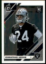 2019 Donruss Optic #111 Johnathan Abram Rookie Card 