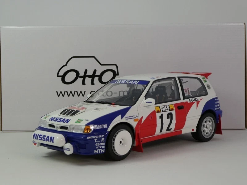 Ottomobile Nissan Sunny GTI-R #12 Makkinen Rally Monte Carlo 1992 1/18 OT461 - Immagine 1 di 2