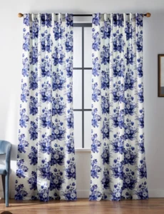 Anthropologie Abi Cotton Panel Curtain 50" W x 96" L NWOT - Picture 1 of 4