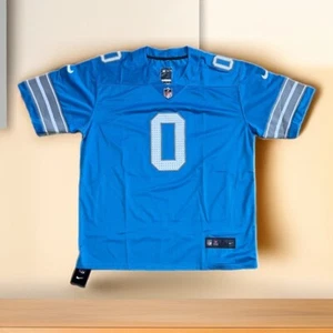 Camiseta deportiva local Terrion Arnold azul de los Detroit Lions #0 talla extra grande XL - Imagen 1 de 2