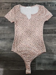 Active Usa Floral Body Suite Sz S - Picture 1 of 6
