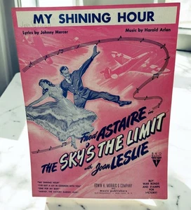 My Shining Hour Klavier Noten Johnny Mercer Skys The Limit Fred Astaire 1943 - Bild 1 von 7