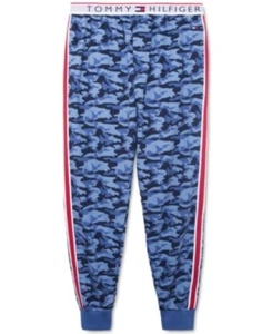 Tommy Hilfiger Herren Modern Essential Camo Lounge Jogger Pyjamahose Sapphire - M - Bild 1 von 7