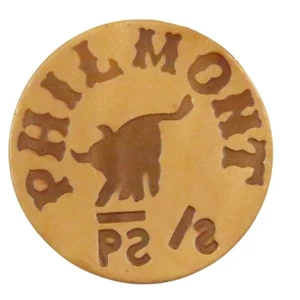 Philmont Scout Ranch Leder Patch BRN Bdr (NK395) - Bild 1 von 2