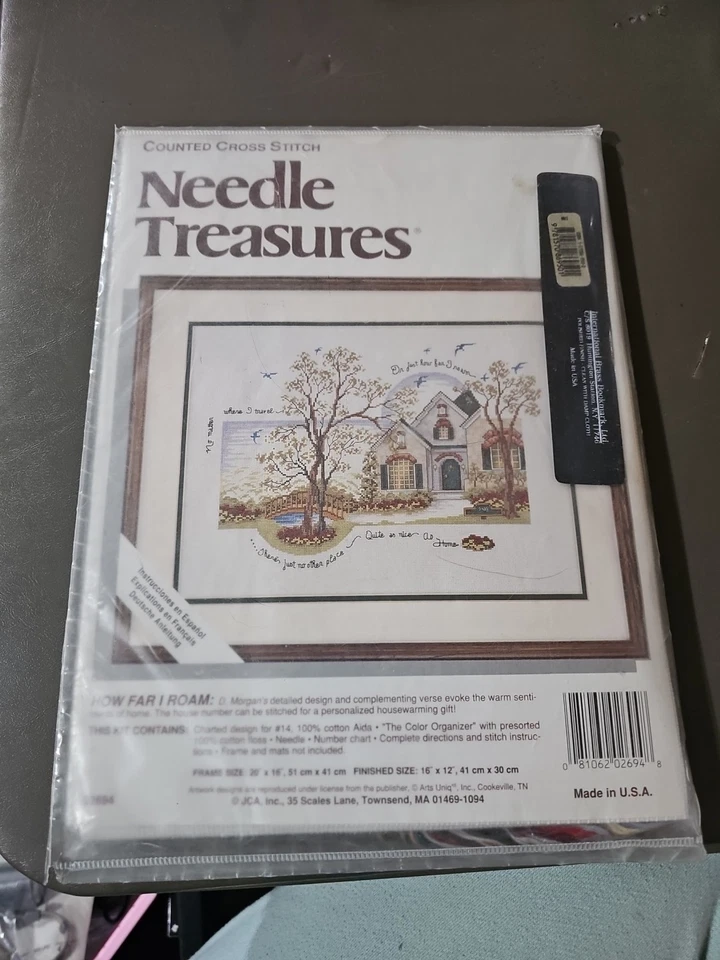 How Far I Roam Needle Treasures Counted Cross Stitch 16 X 12 02694