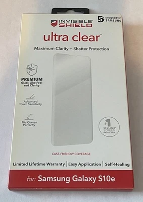 ZAGG Invisible Shield Ultra Clear Screen Protector for Samsung Galaxy S10e - Image 1 of 2