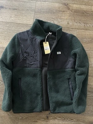 Nuevo con etiquetas Para hombres Deus Ex Machina Fletcher Panel Vellón Verde Tejas Talla XS Foto 1 de 4