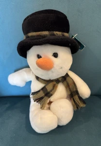 iiBOT Russ Berrie Schneeflocke Schneemann Vintage Plüsch 4831 11 Zoll - Bild 1 von 14