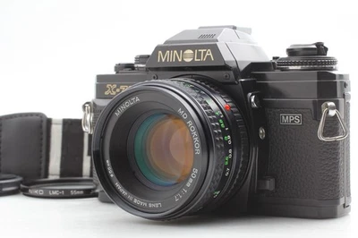 [Lens MINT] ( MINOLTA X-700 35mm Film Camera Black Body MD 50mm F1.7 Lens  JAPAN - Image 1 of 4