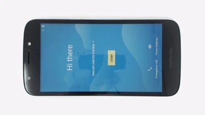 Motorola Moto E5 Go XT1921-8 (Black 16GB 1GB) Verizon SCRATCHED - Image 1 of 2