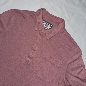 J.S. A. Bank 1905 Slim Fit Polo Shirt Mens Large Pink Short Sleeve Casual - Picture 1 of 8