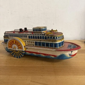 BATTERY OPERATED SHOWBOAT - 1960'S - MODERN TOY CO. - JAPAN - Not Working - Picture 1 of 16