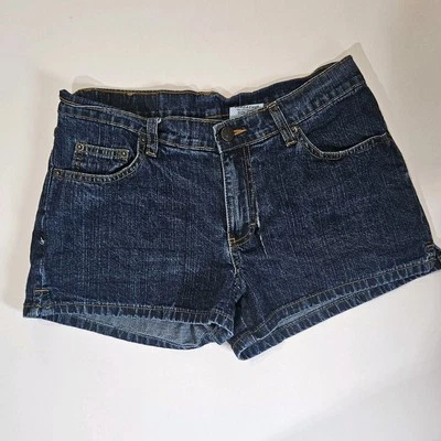 Jordache Denim Jords Juniors 9/10 Lavado Oscuro Jean Shorts Algodón Playa (Defectuoso) Foto 1 de 4