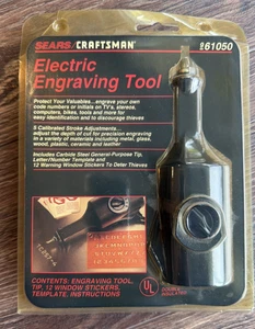 Sears Craftsman elektrisches Gravierwerkzeug ~ 851050 ~ neu, neu im Karton, neu aus altem Lagerbestand - Bild 1 von 9