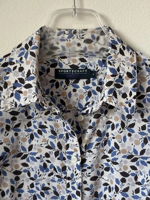 Sportscraft Liberty Cotton Shirt - Size 8 VGC - image 1 of 3
