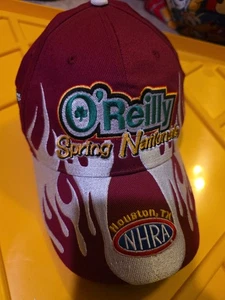 2006 O’Reilly Spring Nationals Embroidered Cap NHRA vintage Hat Houston - Picture 1 of 7