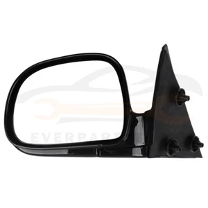 1Pc Left Black Side View Mirror For 1994-1998 Chevrolet S10 Fits GM1320126 - Picture 1 of 5