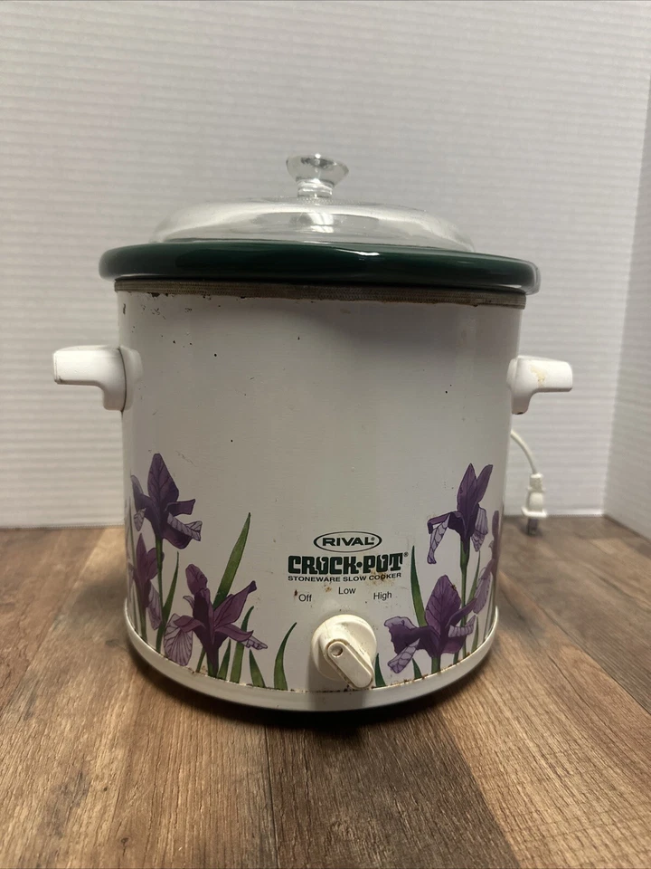 Rival Crock Pot Slow Cooker Stoneware 3100/2 3.5 Qt. Made in USA - Image 1 of 3