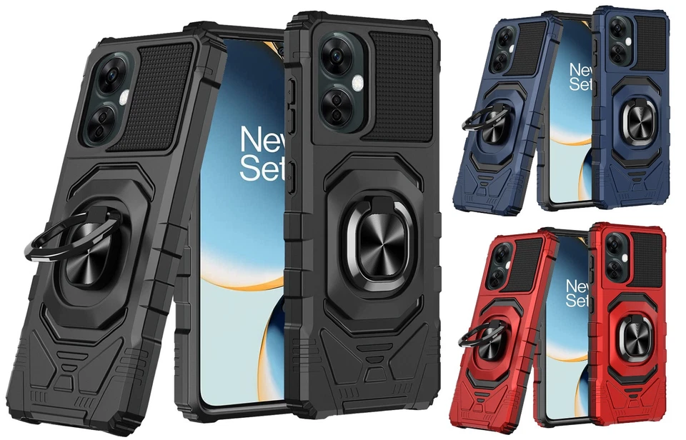 Capa telefone híbrida anel robótico 5G CPH2515 para OnePlus Nord N30 - Imagem 1 de 1