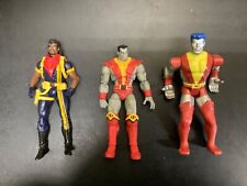 lot of 3 Xmen 5" lift colossus, Bishop, & Colossus 3.75" - preowned see photos