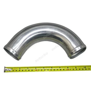 2.5" OD Aluminum Intercooler Intake Pipe 120 Degree 10" Long - Bild 1 von 1