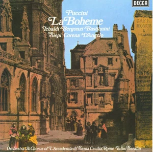 DECCA D5D (SXL-2170) PUCCINI La Boheme TEBALDI BERGONZI SIEPI BASTIANINI CORENA - Picture 1 of 3