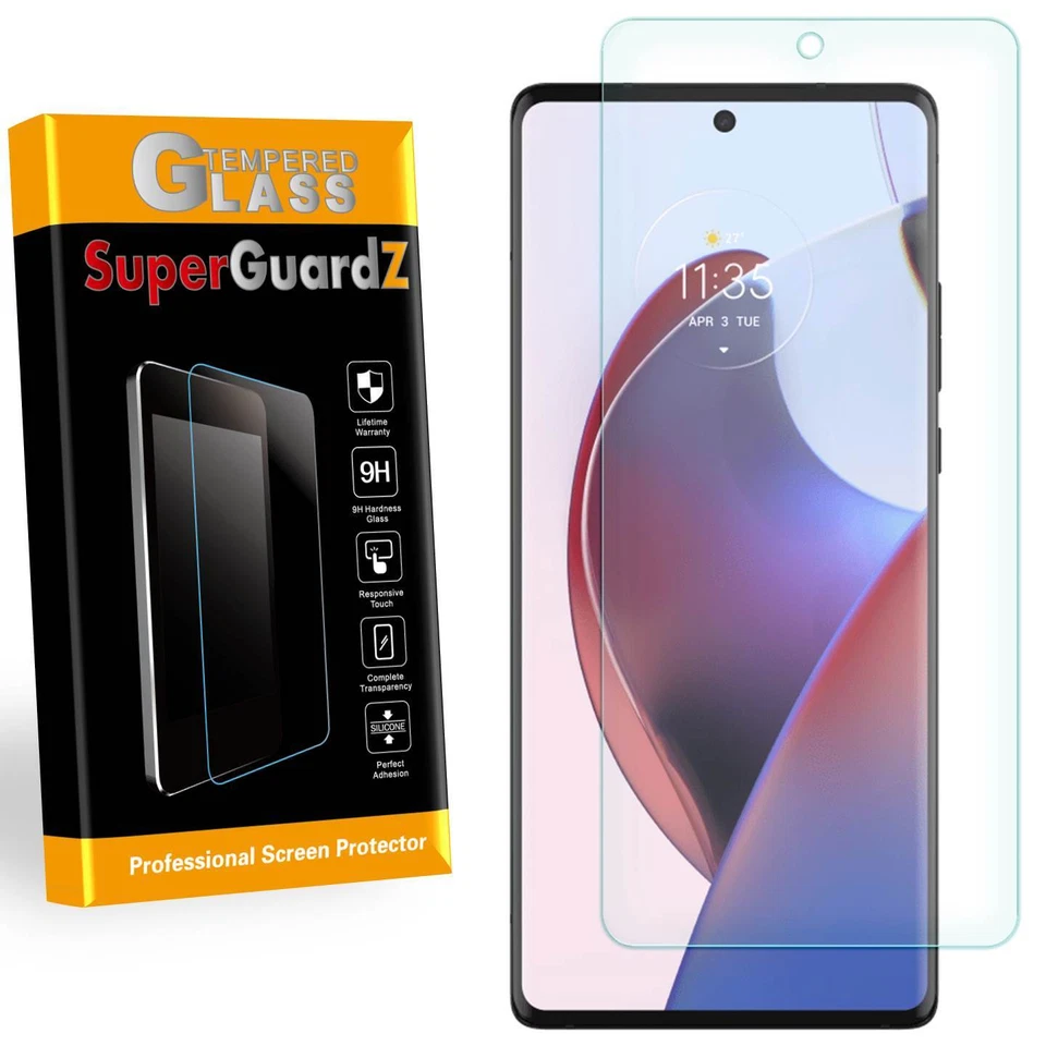 Tempered Glass Screen Protector Guard Shield Saver For Motorola Edge 30 - Image 1 of 4