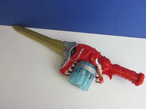 dx deluxe DINO SUPER CHARGE red T REX SWORD SABER SABRE POWER RANGERS - Picture 1 of 4