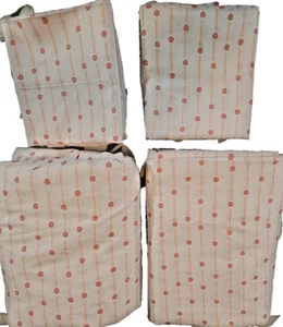 Juego de sábanas tamaño completo 100 % poliéster blanco, rosa, rosa - Imagen 1 de 19