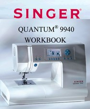 CD * SINGER QUANTUM 9940 * instructions et cahier d'exercices ou de service / manuels pièces