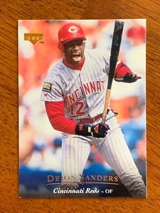 1995 Upper Deck #170 - Deion Sanders, Cincinnati Reds - NrMt - Picture 1 of 2