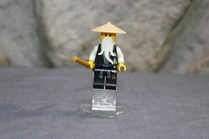 LEGO Ninjago Sensei Wu Black Robe Minifigure njo026 (K9) - Picture 1 of 4