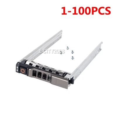 2.5" HDD Tray Caddy For Dell R430 R630 R730 R730XD R930 R720 R720XD R410 R710 - Image 1 of 4
