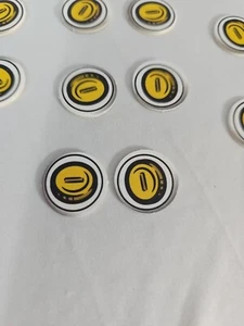 2020 Dungeons & Dragons Adventure Begins Board Game 14 Gold Coin Parts Only - Picture 1 of 1