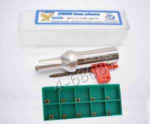 Taladro indexable SP-13-C20-2D U Φ13 mm C20-2D + inserciones de carburo SPMG050204 - Imagen 1 de 4