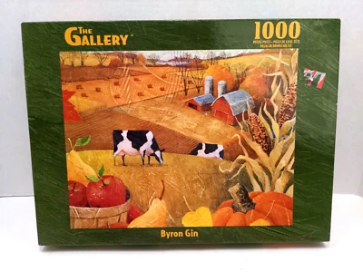 The Gallery Byron Gin 1000 Piece Puzzle Midwest Fall                         PS1 - Image 1 of 3