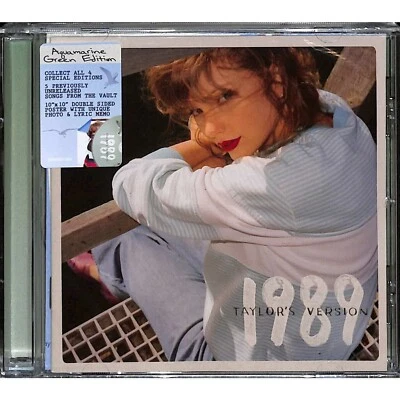 Taylor Swift / 1989 (TAYLORS VERSION) aquamarine green (CD) / Republic / 060245 - Bild 1 von 2