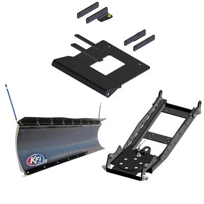 Kit quitanieves KFI UTV 72" (poliéster) para Yamaha Wolverine RMAX4 YXF10 R-Spec 2021-22 Foto 1 de 2