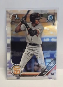 2019 Bowman 1st Chrome Prospects #BCP-82 Marco Luciano RC Rookie - Picture 1 of 2