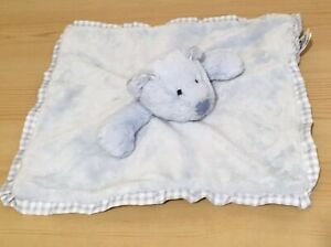 Gorgeous Little Jellycat Blue Bear Comforter Blanket Plush Soft Toy 