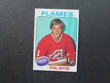 1975-76 Topps Hockey Card #308 Phil Myre