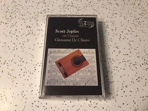 Scott Joplin On Guitar Giovanni De Chiaro Cassette NU 5008C  1990  VG+ Condition - Picture 1 of 6