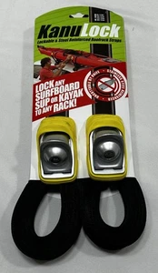 KanuLock Lockable Steel Reinforced Tie Down Straps 13ft / 4.0 metres - Picture 1 of 4