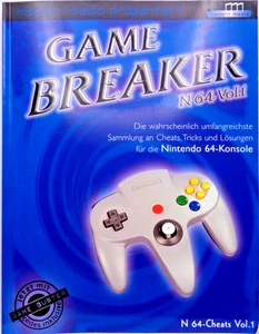NINTENDO 64 -- GAME BREAKER N64 VOL.1 (MODERN MEDIA - BUCH) #2DE - Picture 1 of 8