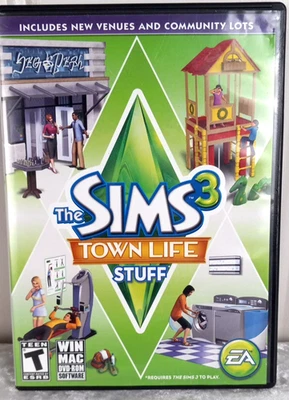 The Sims 3: Town Life Stuff - PC/Mac - Complete With Code  - Image 1 of 4