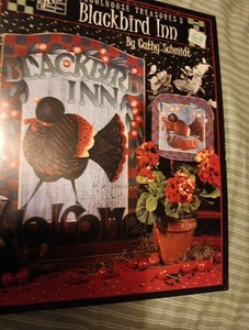Schoolhouse Treasures 3 Blackbird Inn Cathy Schmidt Decorative Painting Book - Picture 1 of 3