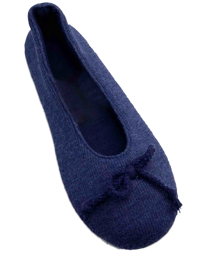 Zapatillas bailarina, azules - pequeñas ((5,6) Charter Club Foto 1 de 2