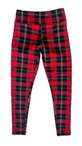 No Boundaries Womens Casual Plaid Pants - Comfy Pull On Stretch M /28” Waist - Picture 1 of 3