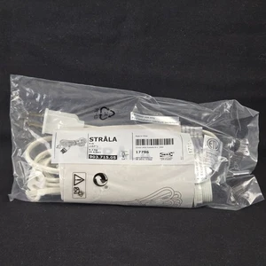 Ikea STRALA Power Cord Set for Star Shade (No Bulb) 157", White 903.715.05 - NEW - Picture 1 of 3